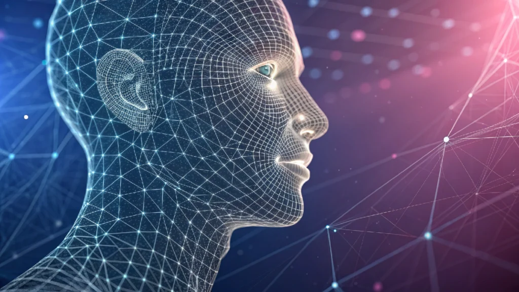 Cara conectada de forma neural