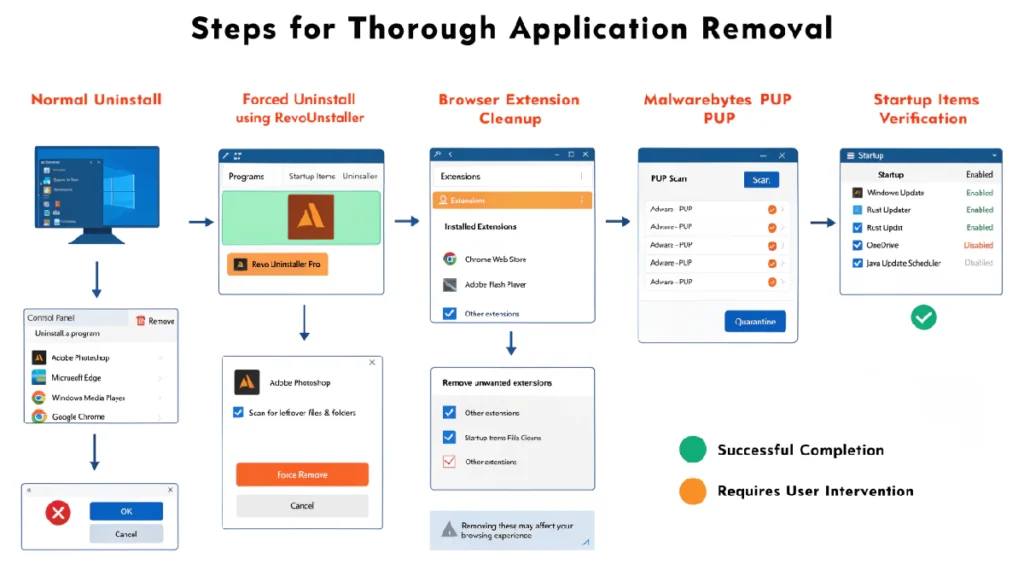 Cómo eliminar PUPs de tu dispositivo Windows