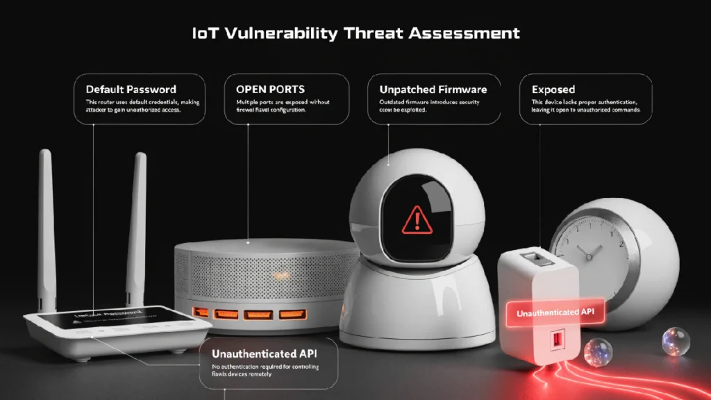 Foto Distintos dispositivos de IoT