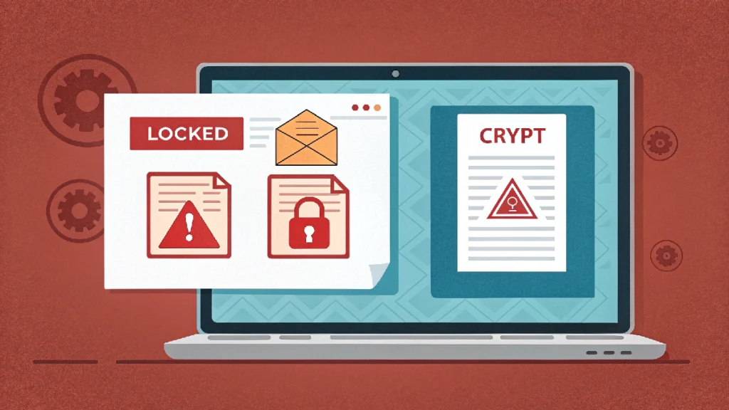 Foto Señales de infección Ransomware