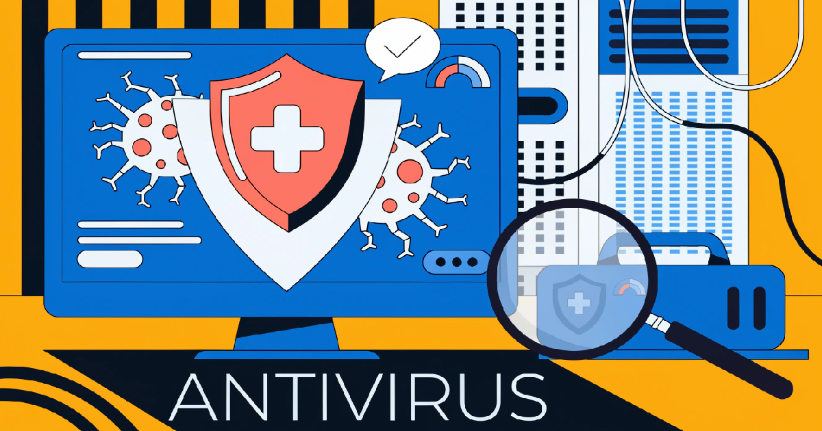 Foto antivirus seguridad digital